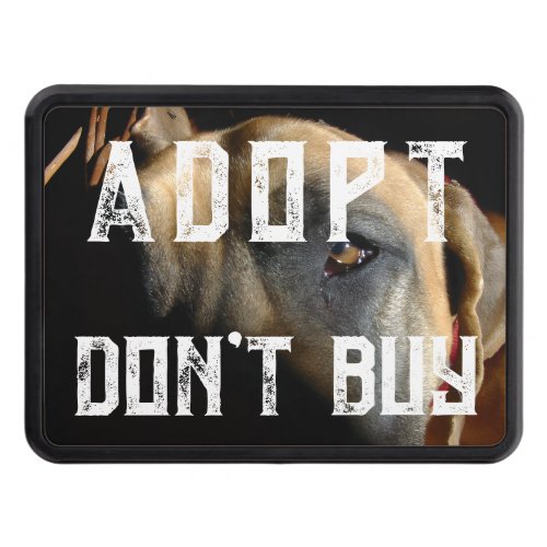 Adopt Don't Buy Great Dane  Hitch Cover