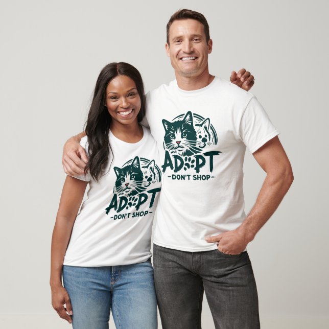Adopt don't shop 1 T-Shirt (Unisex)
