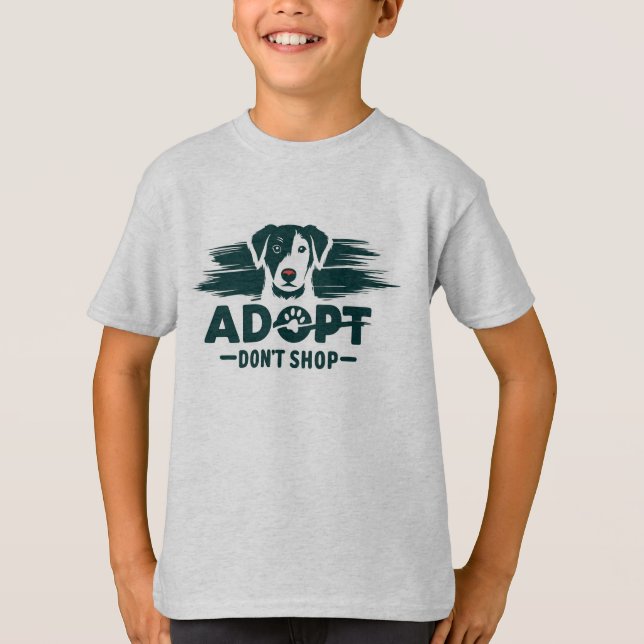 Adopt don't shop 2 T-Shirt (Front)