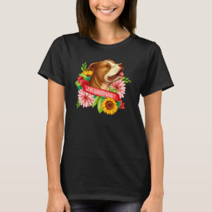 Adopt Don't Shop Animal Pitbull Pibble Mom Rescu T-Shirt
