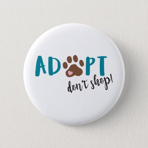 Adopt Dont Shop Button