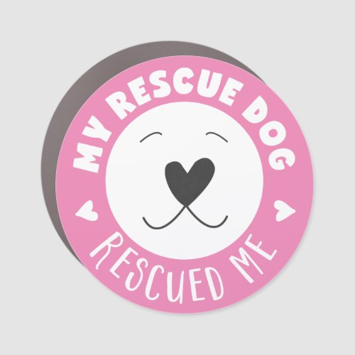 Adopt dont shop car magnets Rescue Dog Car Magnet