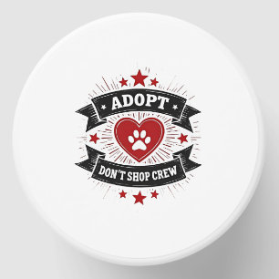 Adopt Dont Shop Crew Vintage Pet Rescue Paw Heart  Mini Candle Favors
