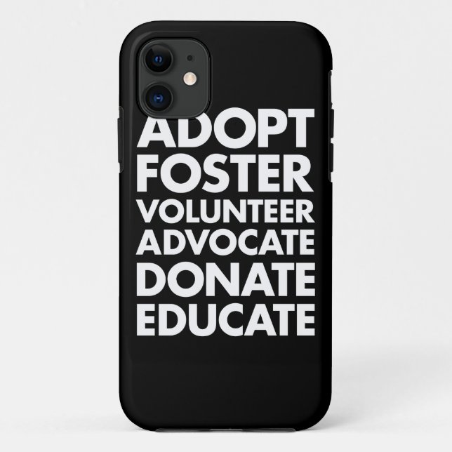 Adopt Iphone Case (Back)