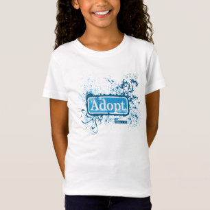 Adopt {James 1:27} Girls Baby Doll Fitted Tee