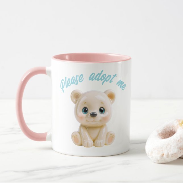 Adopt Me Bear Mug (With Donut)