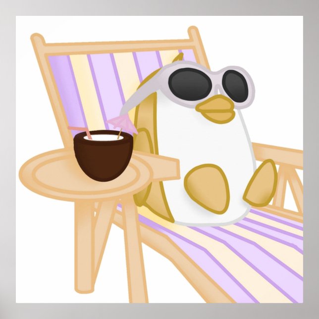 Adopt Me Golden Penguin Poster (Front)