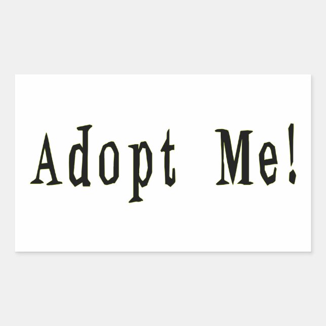 Adopt Me Sticker (Front)