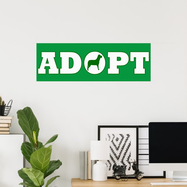 Adopt pets poster (Home Office)