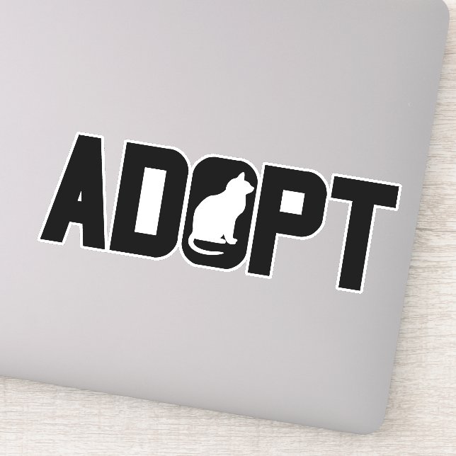 Adopt pets sticker (Detail)