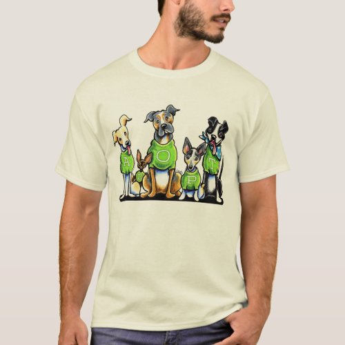 Adopt Shelter Dogs Green Tees Think Adoption