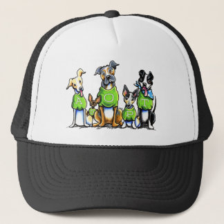 Adopt Shelter Dogs Green Tees Think Adoption Trucker Hat