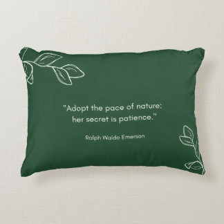 Adopt the Pace of Nature | Emerson Accent Pillow
