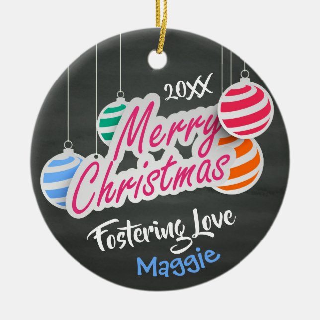 Adopted - Customized Christmas Ornaments Adoption (Front)