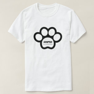 Adopted Is My Favorite Breed T-Shirt Animal Rescue