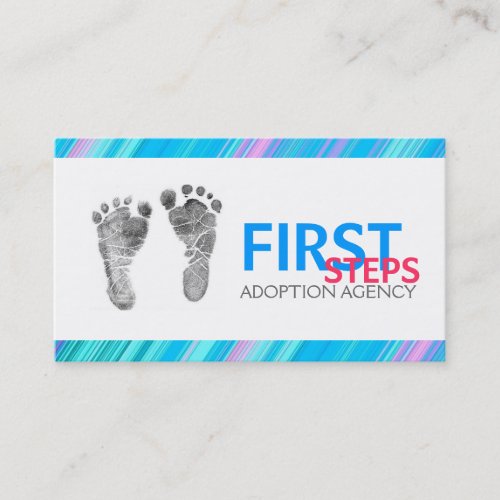 Adoption Agency Agent Business Card