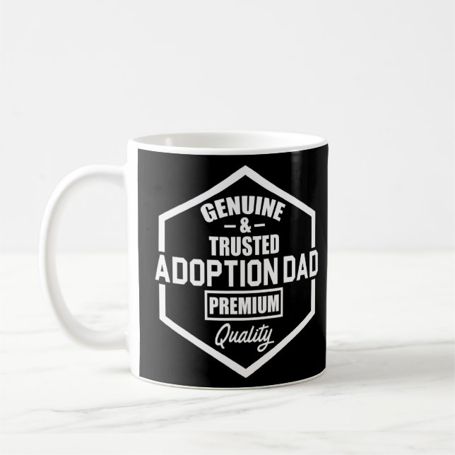 Adoption Announcement Day Family Mom 3  Coffee Mug (Left)