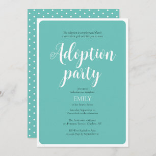 Adoption Announcement Party Invitation