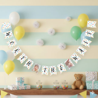 Adoption Baby Shower Photo Bunting Bunting Flags