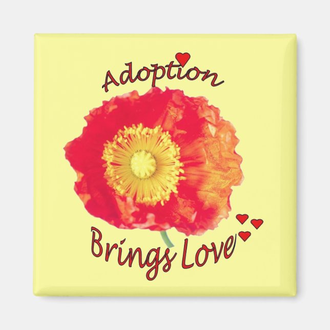 Adoption Brings Love Magnet (Front)