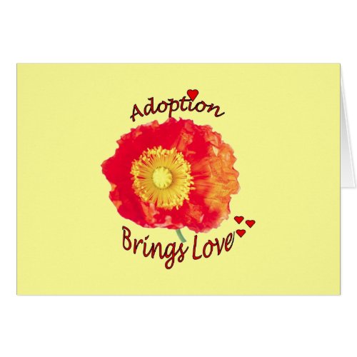 Adoption Card