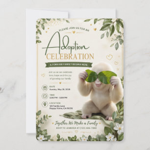 Adoption Celebration Invitation Gotcha Day Invite