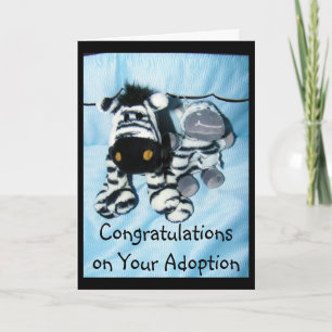 **ADOPTION** CONGRATULATIONS CARD