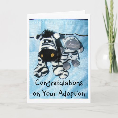 ADOPTION CONGRATULATIONS CARD