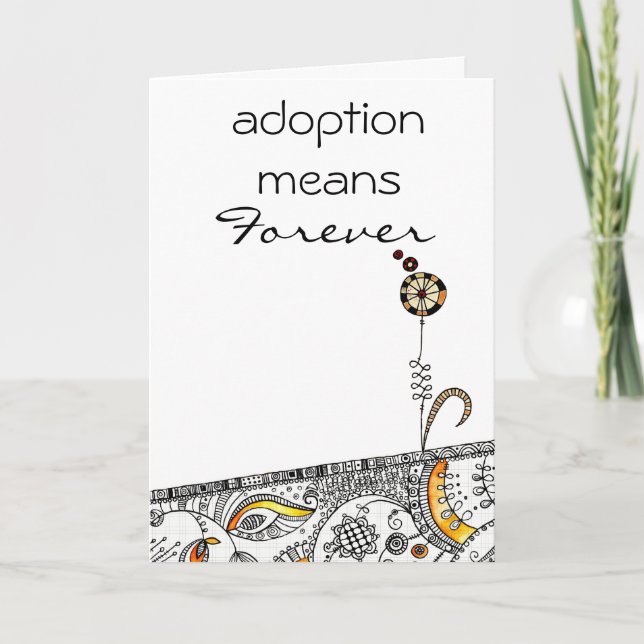adoption congratulations card (Front)