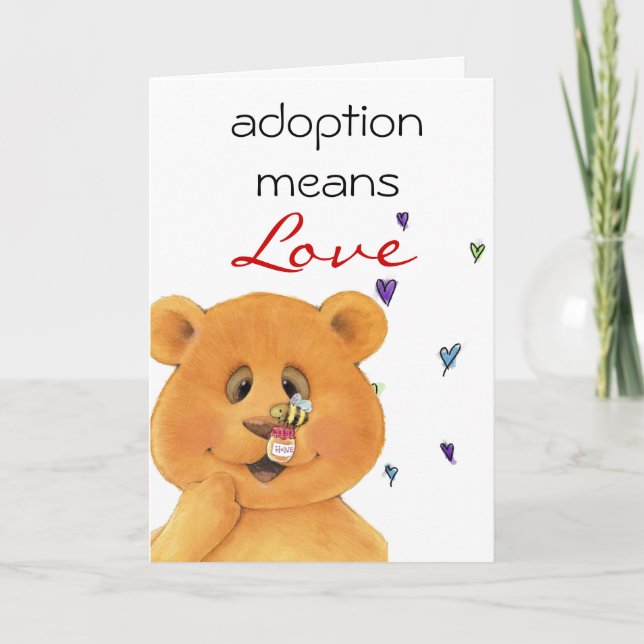 adoption congratulations card (Front)