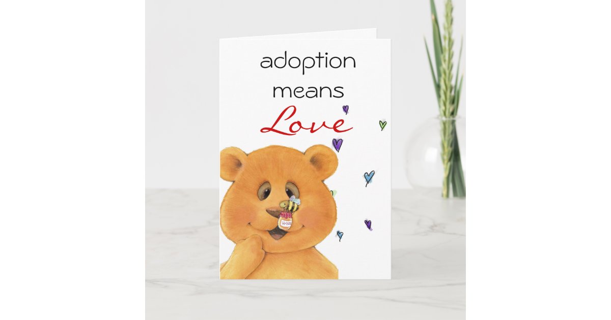 adoption congratulations card | Zazzle