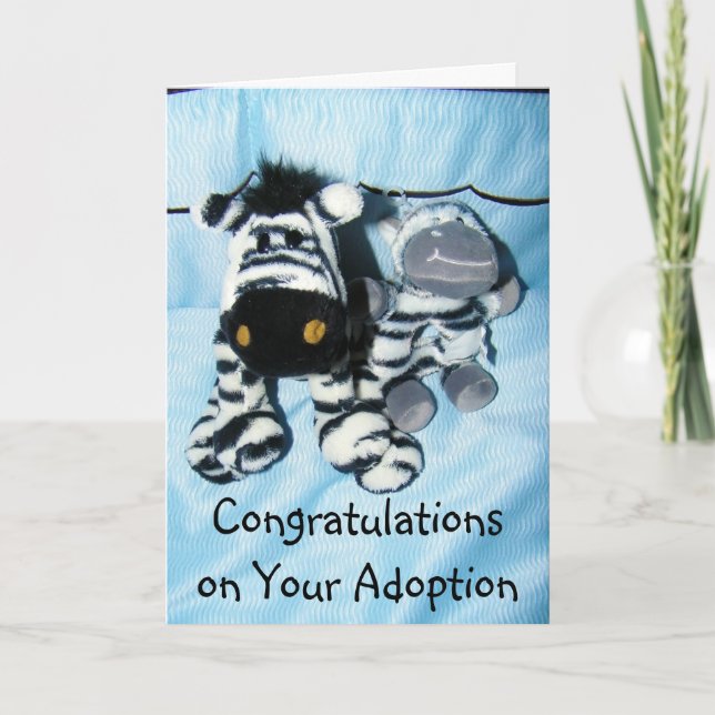"ADOPTION" CONGRATULATIONS TO YOU AND FAMILY CARD (Front)
