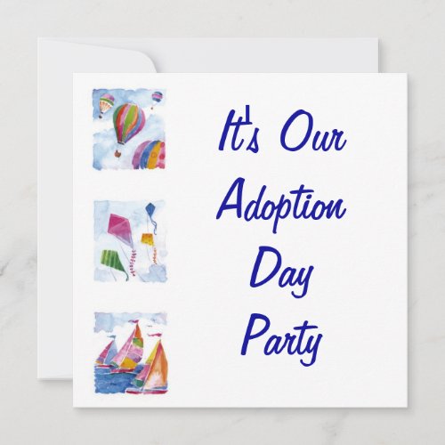 adoption day party invitation