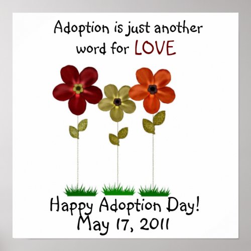 adoption day poster