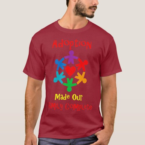 Adoption Families Parents Adopted Adopt Children T_Shirt