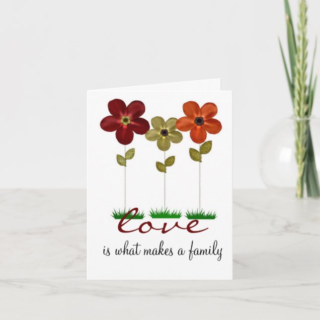 adoption family card (Front)