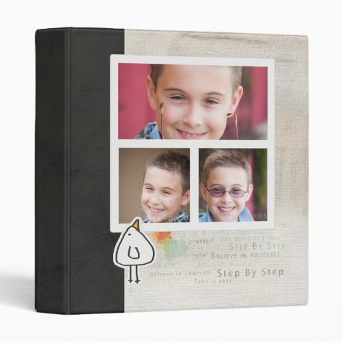 adoption family scrapbook binder