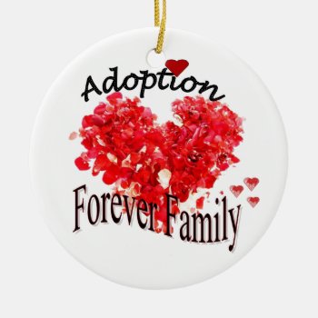 Adoption Forever Family Ornament by AdoptionGiftStore at Zazzle