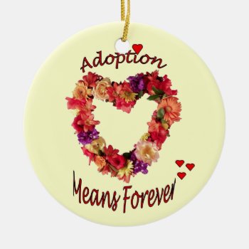 Adoption Forever Ornament by AdoptionGiftStore at Zazzle