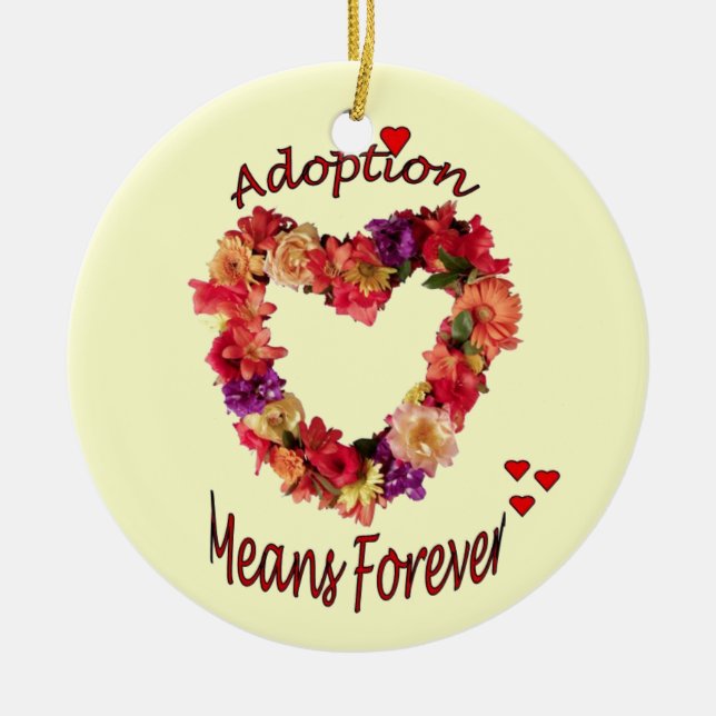 Adoption Forever Ornament (Front)