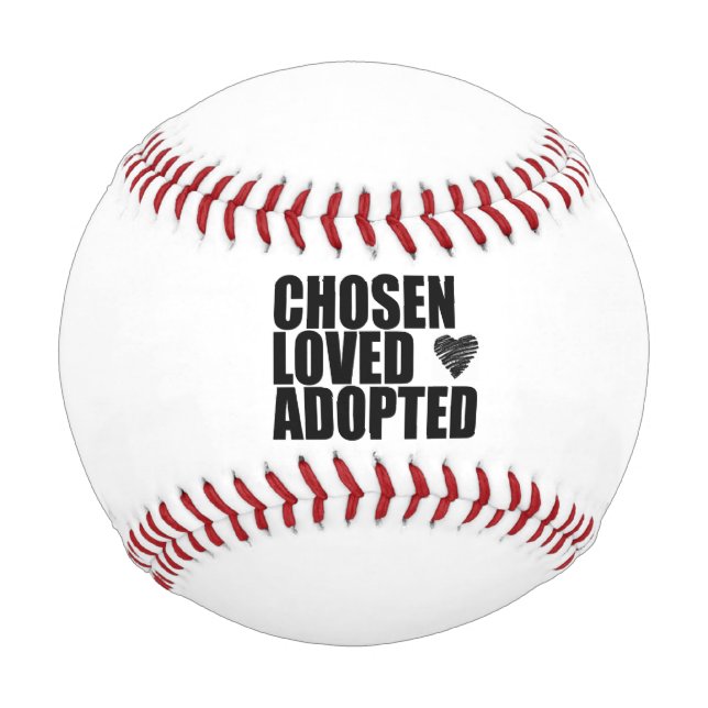ADOPTION GIFT FOR THAT SPECIAL CHILD BASEBALL (Front)