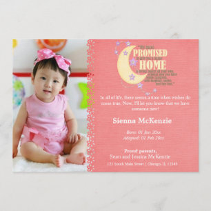 Adoption Girl Announcement