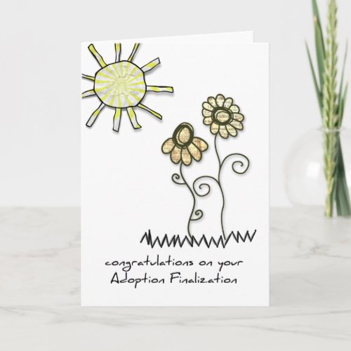 adoption greeting card