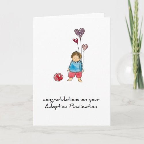 adoption greeting card