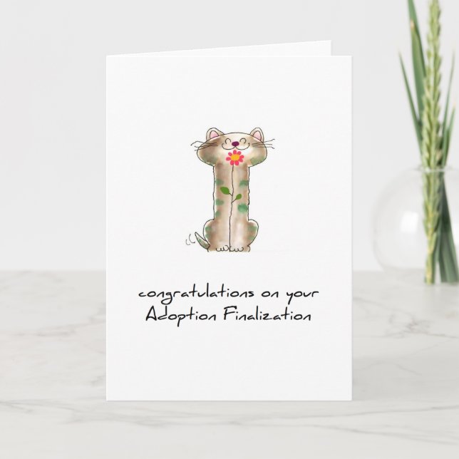 adoption greeting card (Front)