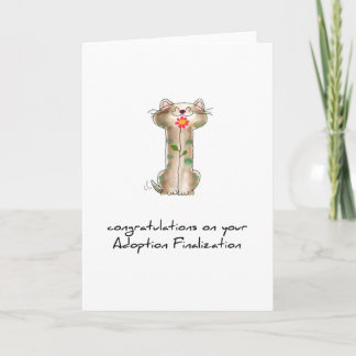 adoption greeting card