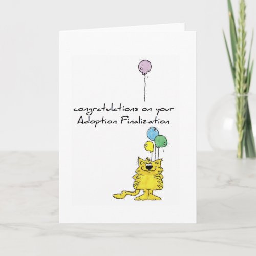 adoption greeting card