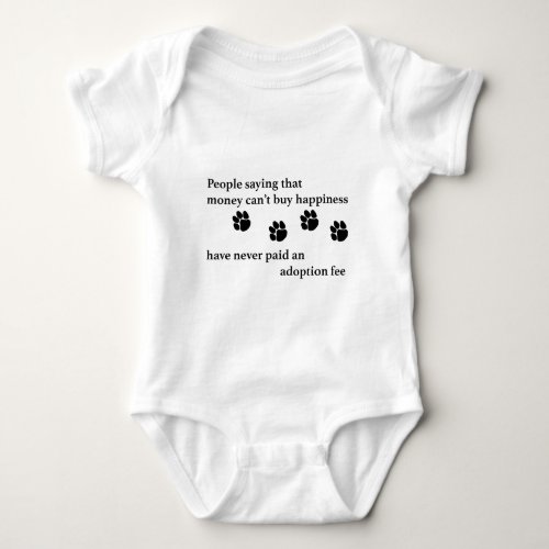 Adoption  Happiness Baby Bodysuit