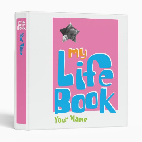 Adoption Life Book 3 Ring Binder