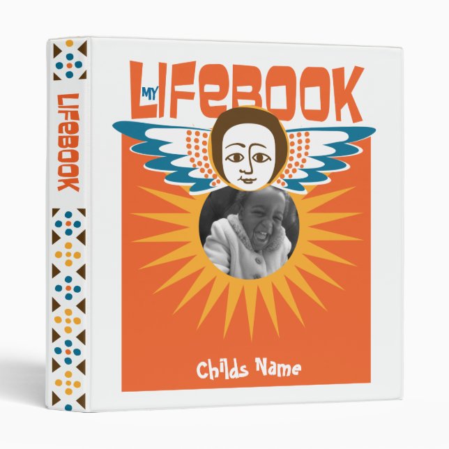 Adoption Life Book Binder (Front/Spine)